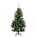 Brad Crăciun artificial articulat cu 150 LED-uri/globuri 150 cm - WALTI WALTI