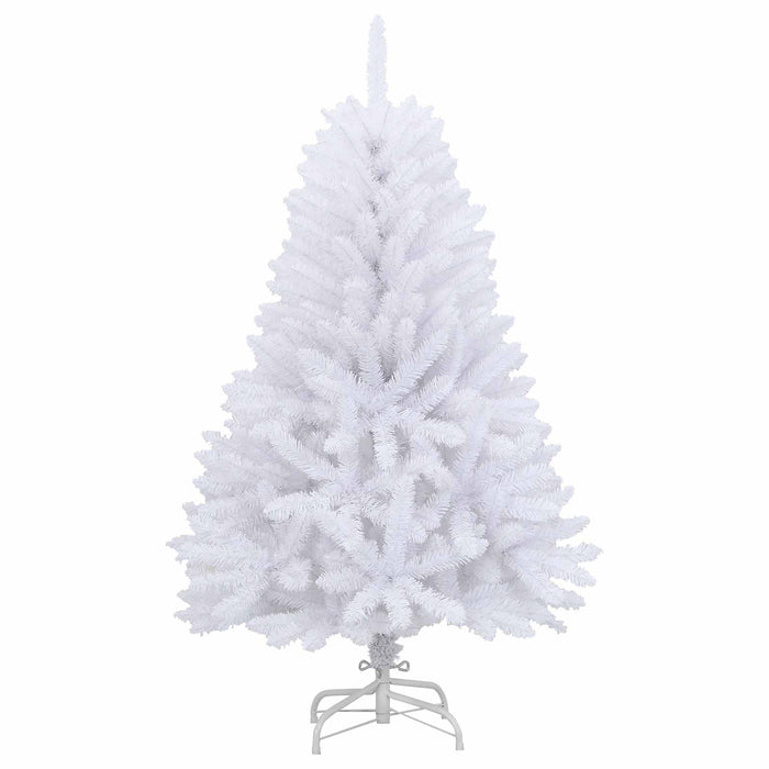 Brad de Crăciun artificial Alb 68 x 68 x 120 cm PVC și Metal WALTI