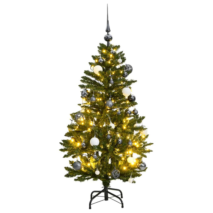 Brad Crăciun artificial articulat cu 150 LED-uri/globuri 150 cm - WALTI WALTI