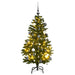 Brad Crăciun artificial articulat cu 150 LED-uri/globuri 150 cm - WALTI WALTI