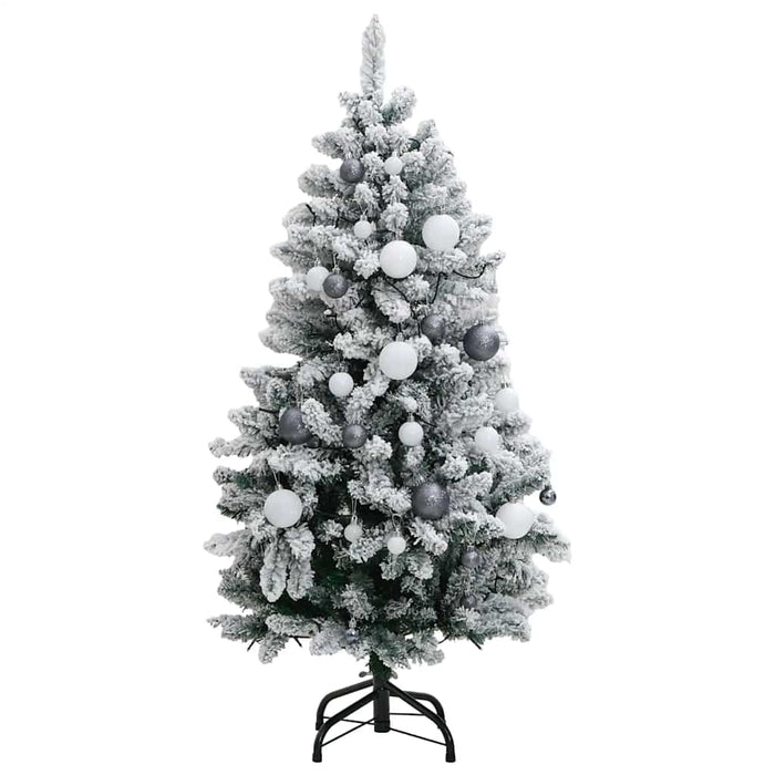 Brad Crăciun artificial articulat cu 150 LED-uri/globuri 120 cm - WALTI WALTI