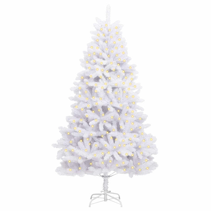 Brad de Crăciun artificial cu 300 LED Alb 270 cm PVC și Metal - WALTI WALTI