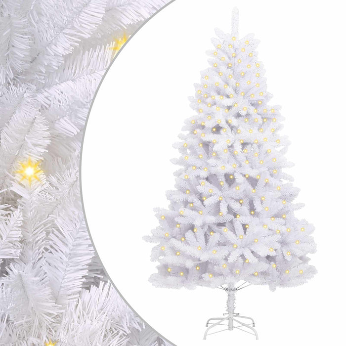 Brad de Crăciun artificial cu 300 LED Alb 300 cm PVC și Metal - WALTI WALTI