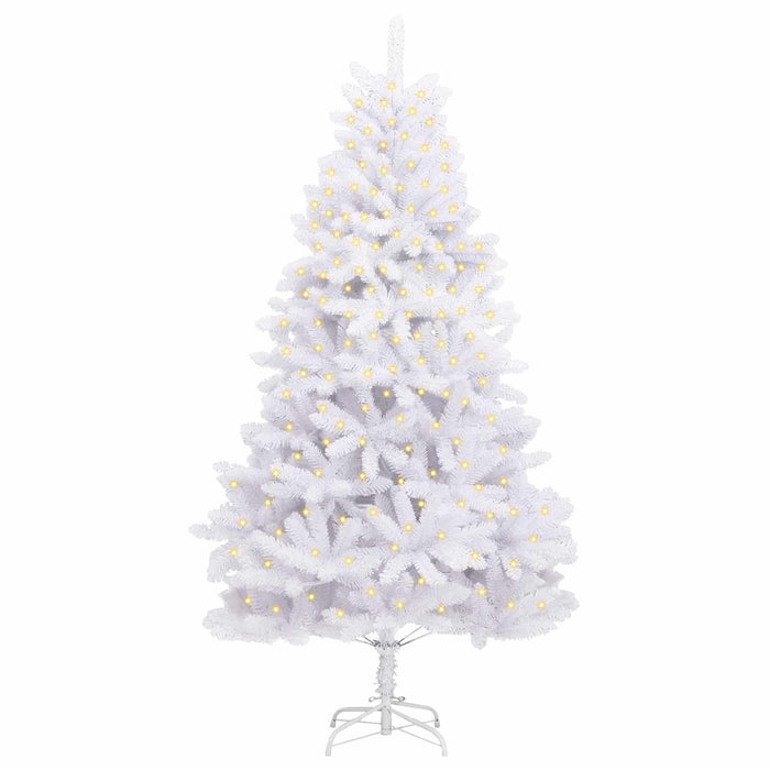 Brad de Crăciun artificial cu 300 LED Alb 300 cm PVC și Metal - WALTI WALTI