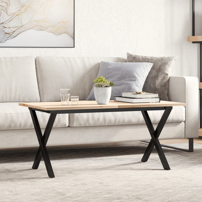 Picioare Măsuță de cafea X-Frame 70x30x43 cm Fontă - WALTI WALTI