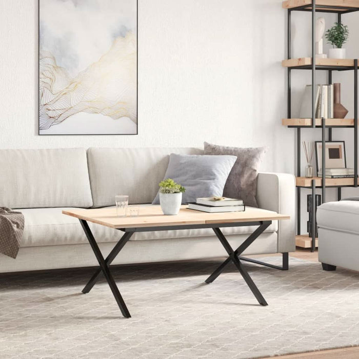 Picioare Măsuță de cafea X-Frame 80x70x43 cm Fontă - WALTI WALTI