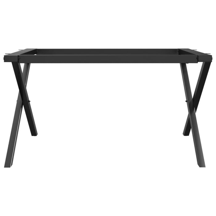 Picioare Măsuță de cafea X-Frame 80x70x43 cm Fontă - WALTI WALTI