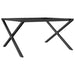Picioare Măsuță de cafea X-Frame 80x70x43 cm Fontă - WALTI WALTI