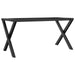 Picioare Măsuță de cafea X-Frame 80x40x43 cm Fontă - WALTI WALTI