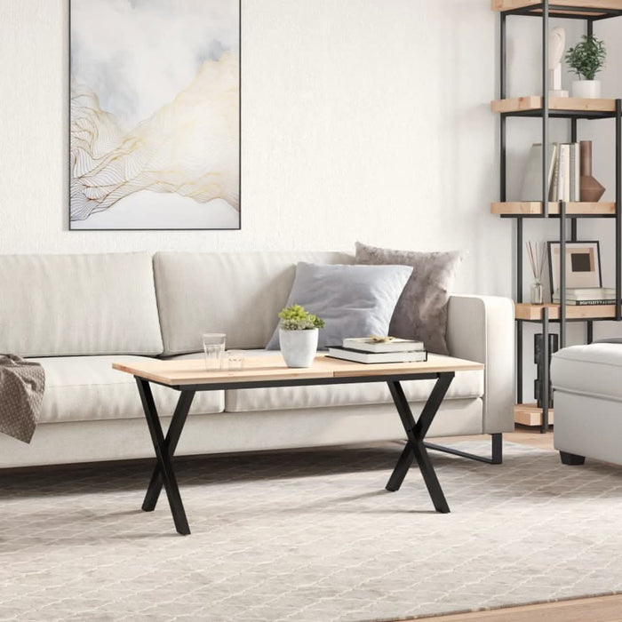 Picioare Măsuță de cafea X-Frame 80x40x43 cm Fontă - WALTI WALTI