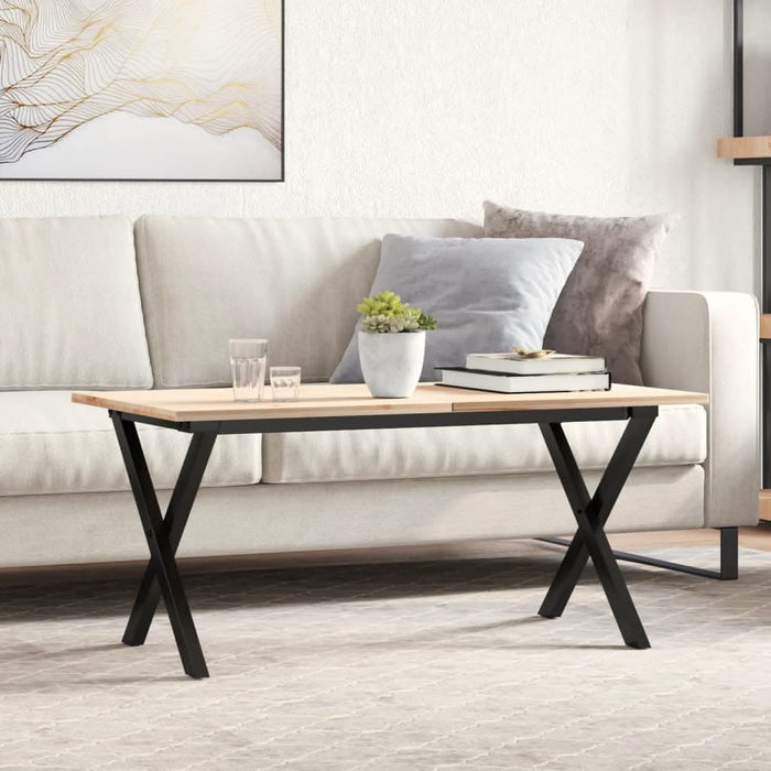 Picioare Măsuță de cafea X-Frame 90x30x43 cm Fontă - WALTI WALTI