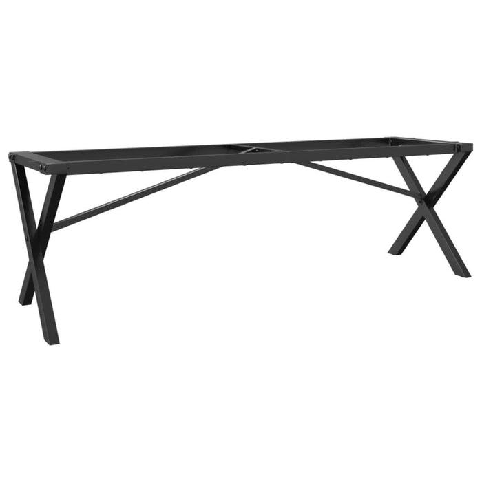 Picioare Măsuță de cafea X-Frame 140x30x43 cm Fontă - WALTI WALTI