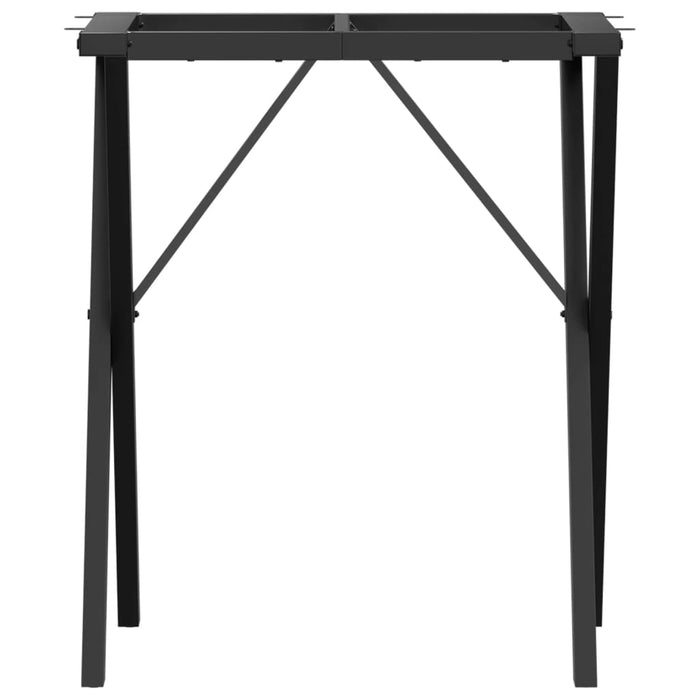 Picioare masă de sufragerie X-Frame 60x50x73 cm Fontă - WALTI WALTI