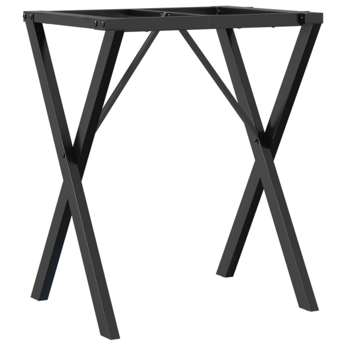 Picioare masă de sufragerie X-Frame 60x50x73 cm Fontă - WALTI WALTI