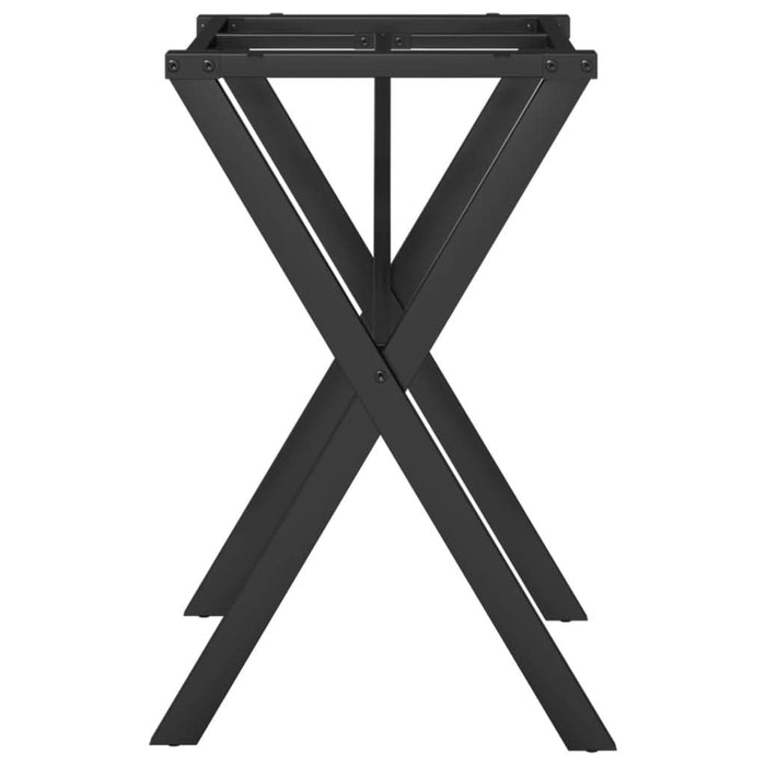 Picioare masă de sufragerie X-Frame 60x40x73 cm Fontă - WALTI WALTI