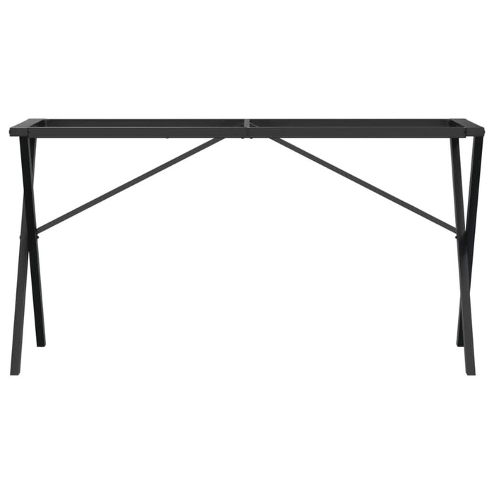 Picioare masă de sufragerie X-Frame 120x60x73 cm Fontă - WALTI WALTI