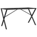 Picioare masă de sufragerie X-Frame 140x60x73 cm Oţel - WALTI WALTI
