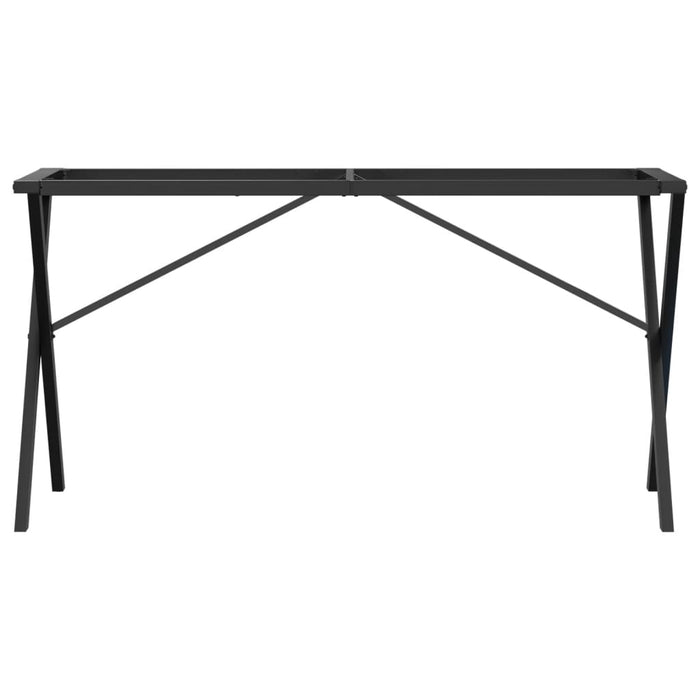 Picioare masă de sufragerie X-Frame 140x60x73 cm Oţel - WALTI WALTI