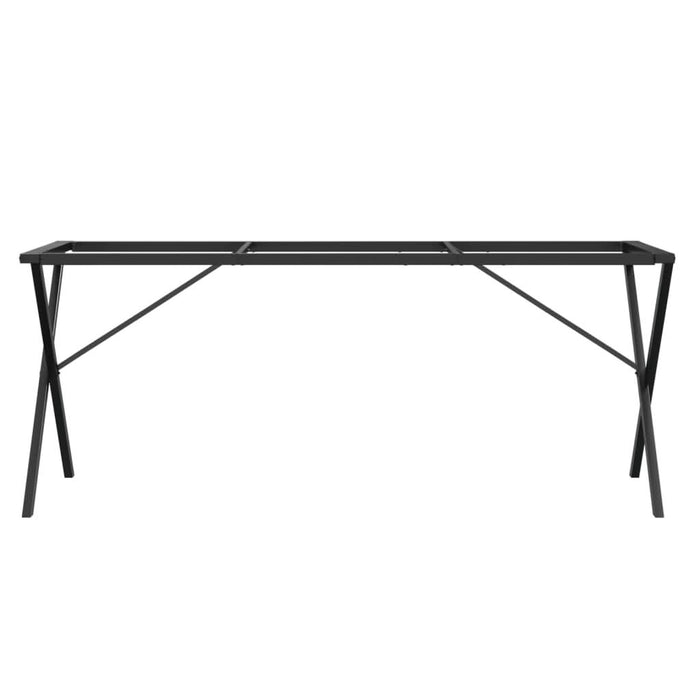 Picioare masă de sufragerie X-Frame 160x80x73 cm Fontă - WALTI WALTI