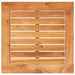 Set mobilier bistro, 3 piese, poliratan negru/lemn de acacia - WALTI WALTI