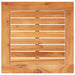 Set mobilier bistro, 3 piese, poliratan bej/lemn de acacia - WALTI WALTI
