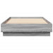 Cadru de pat cu lumini LED, gri sonoma, 100x200 cm - WALTI WALTI