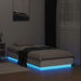 Cadru de pat cu lumini LED, alb, 75x190 cm - WALTI WALTI
