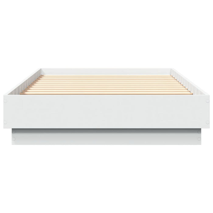 Cadru de pat cu lumini LED, alb, 75x190 cm - WALTI WALTI
