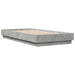 Cadru de pat cu lumini LED, gri beton, 75x190 cm - WALTI WALTI