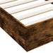 Cadru de pat cu lumini LED, stejar fumuriu, 75x190 cm - WALTI WALTI