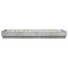Cadru de pat, gri beton, 100x200 cm, lemn prelucrat - WALTI WALTI