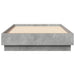 Cadru de pat, gri beton, 90x190 cm, lemn prelucrat - WALTI WALTI