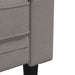 Set de canapele, 3 piese, gri taupe, textil - WALTI WALTI