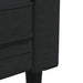 Set de canapele, 2 piese, negru, material textil - WALTI WALTI