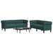 Set canapele, 2 piese, verde închis, material textil - WALTI WALTI