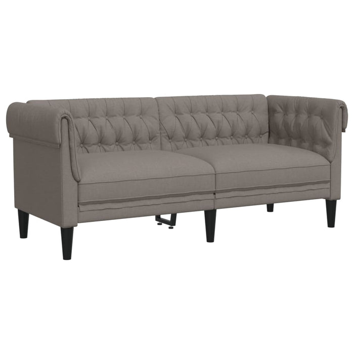 Set de canapele, 2 piese, gri taupe, material - WALTI WALTI