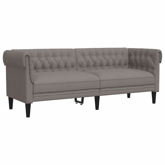 Set de canapele, 2 piese, gri taupe, material - WALTI WALTI