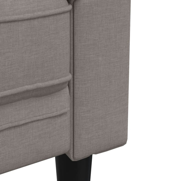 Set de canapele, 2 piese, gri taupe, material - WALTI WALTI