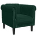 Set de canapele, 3 piese, verde închis, catifea - WALTI WALTI