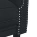 Set de canapele, 3 piese, negru, catifea - WALTI WALTI