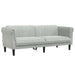 Set canapea, 2 piese, gri deschis, catifea - WALTI WALTI