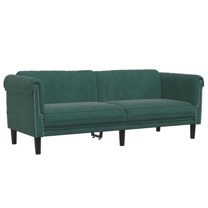 Set canapele, 2 piese, verde închis, catifea - WALTI WALTI