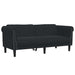 Set canapea 2 piese, negru, catifea - WALTI WALTI