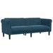 Set canapea 2 piese, albastru, catifea - WALTI WALTI
