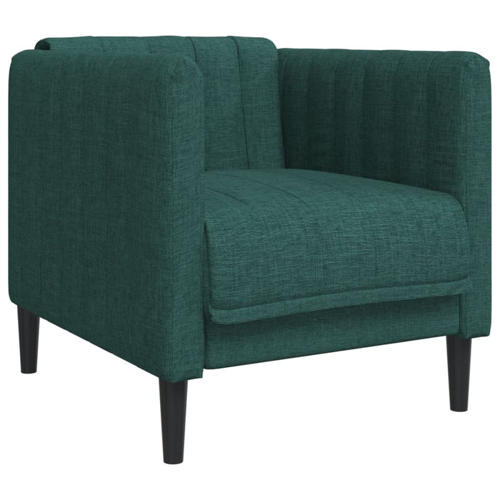 Set canapele, 3 piese, verde închis, material textil - WALTI WALTI