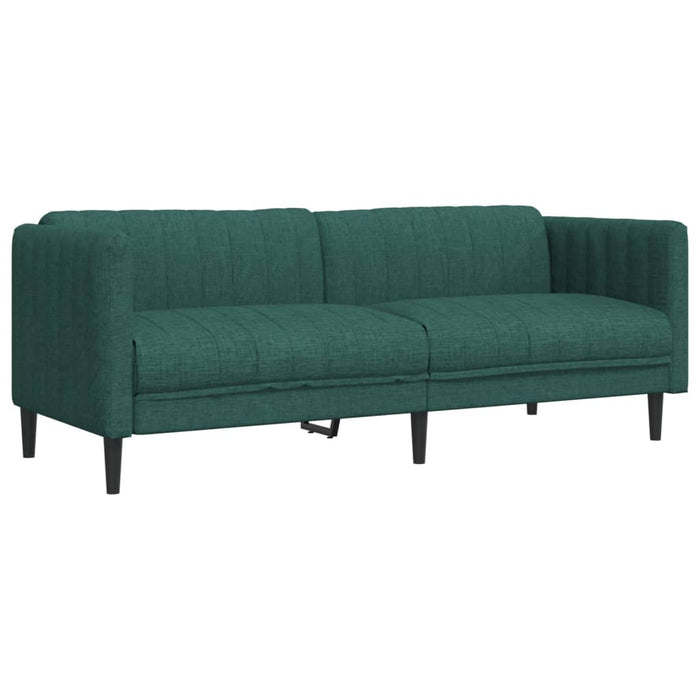 Set canapele, 3 piese, verde închis, material textil - WALTI WALTI