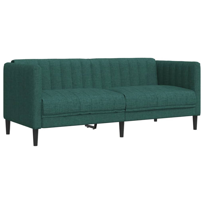 Set canapele, 3 piese, verde închis, material textil - WALTI WALTI