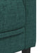 Set canapele, 3 piese, verde închis, material textil - WALTI WALTI