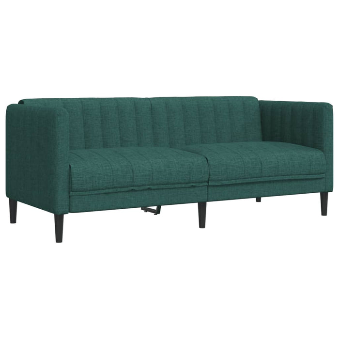 Set canapele, 2 piese, verde închis, material textil - WALTI WALTI
