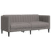 Set de canapele, 2 piese, gri taupe, material - WALTI WALTI
